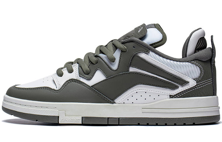 Li-Ning Li Ning Wave PRO Synthetic Leather Slip Resistant Low top Skateboard Shoes Men's