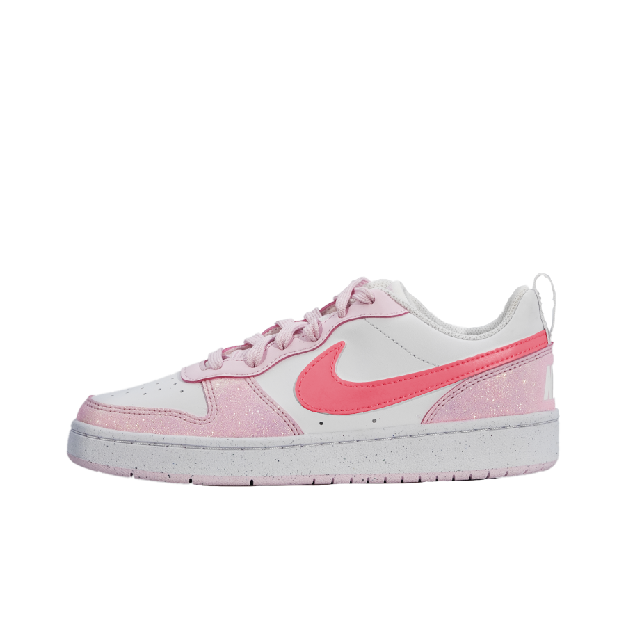 Nike Nike Court Borough Non slip Lightweight Low top Skateboard Shoes Women's Pink Diamond