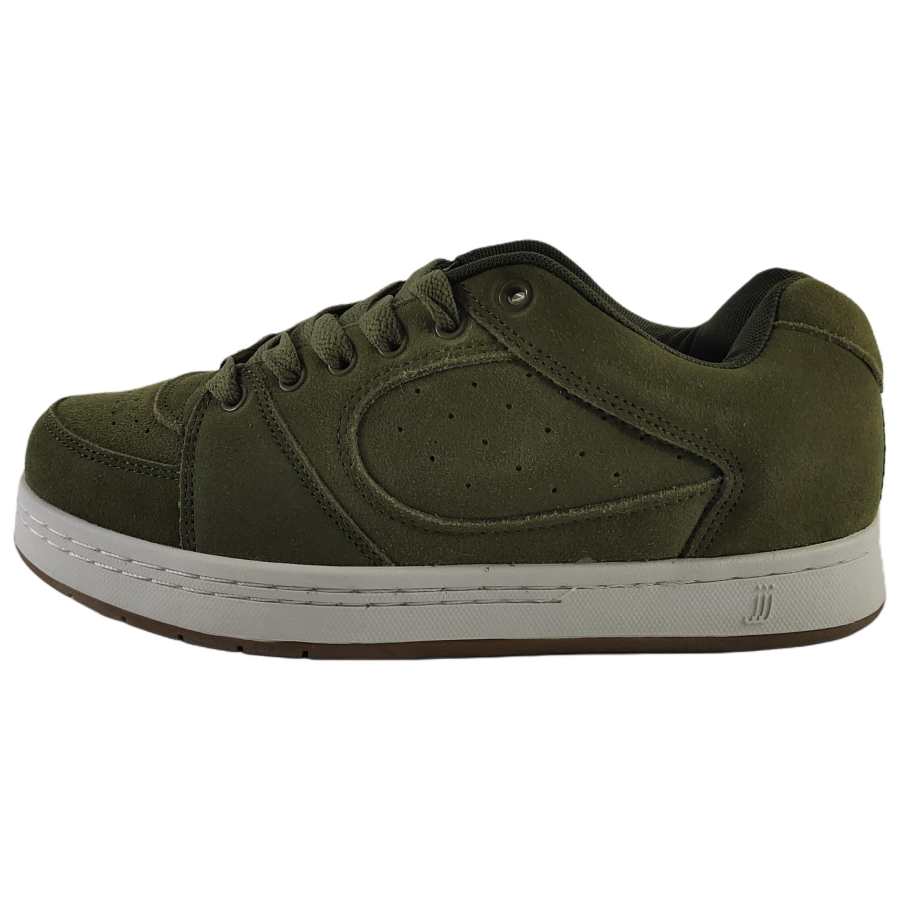 JINJIJIANG Coverage Abrasion Resistant Low top Skateboard Shoes Unisex Green