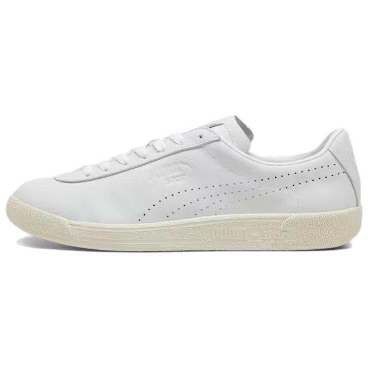 PUMA STAR Abrasion Resistant Low top Skateboard Shoes Unisex White