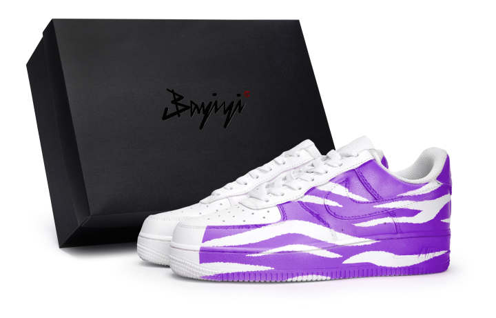 Nike Nike Air Force 1 811 Manufacturing, Cloud Surge Purple, Special Shoe Box Slip Resistant Low top Skateboard Shoes Unisex