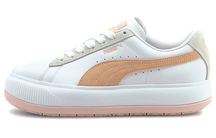 PUMA PUMA Suede Mayu White Orange Women's