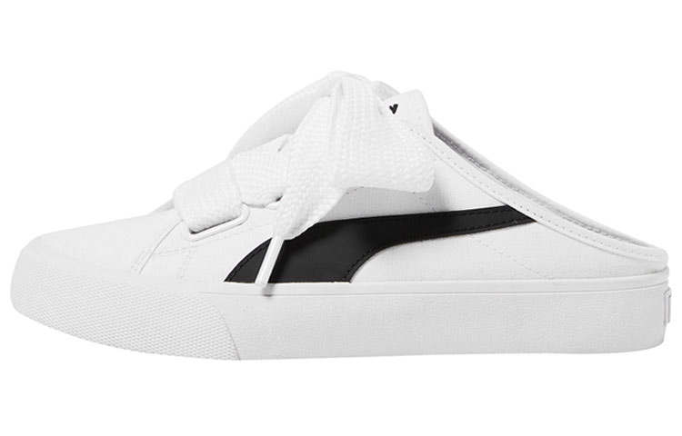 PUMA Bari Mule Ribbon 'White Black' Women's