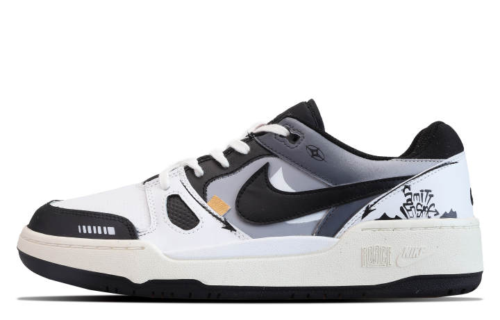 Nike Nike Full Force Emotion In The Year Of The Dragon, Bionic Original Leather Coverage Low top Skateboard Shoes