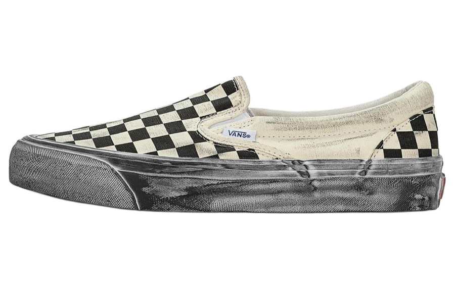 Vans Slip-On Og Classic Vans Lx 'Stressed - Black Checkerboard'