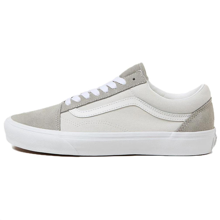 Vans Old Skool Low top Skateboard Shoes Unisex Gray White