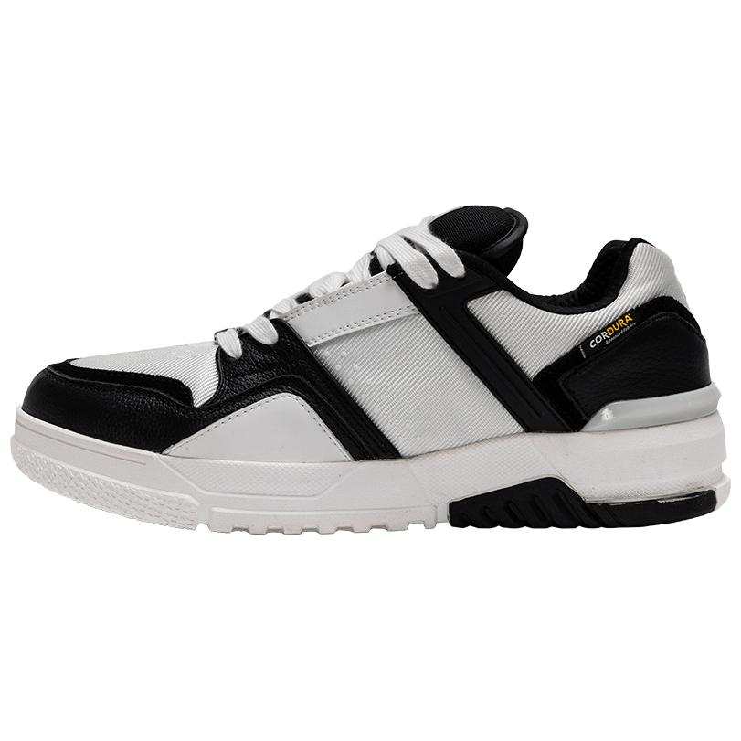 XTEP Abrasion Resistant Low top Skateboard Shoes Men's Black