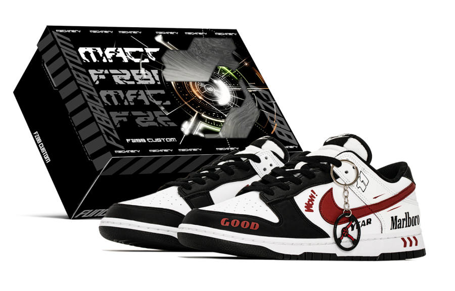 Nike Nike Dunk Racing 86 Urban Techwear Box, Fashion Trend, Urban Outdoors Slip Resistant Abrasion Resistant