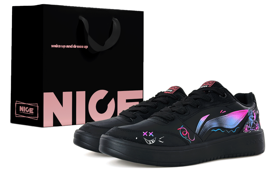 Li-Ning Li Ning Sycee V3 Abrasion Resistant Lightweight Wear resistant And Lightweight Low top Skateboard Shoes Men's