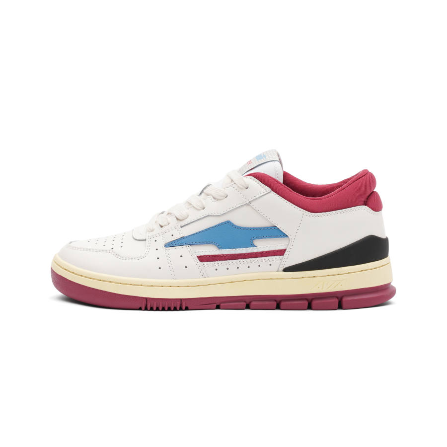 AVIA 825R Cushioning Low top Skateboard Shoes Unisex White Red Blue