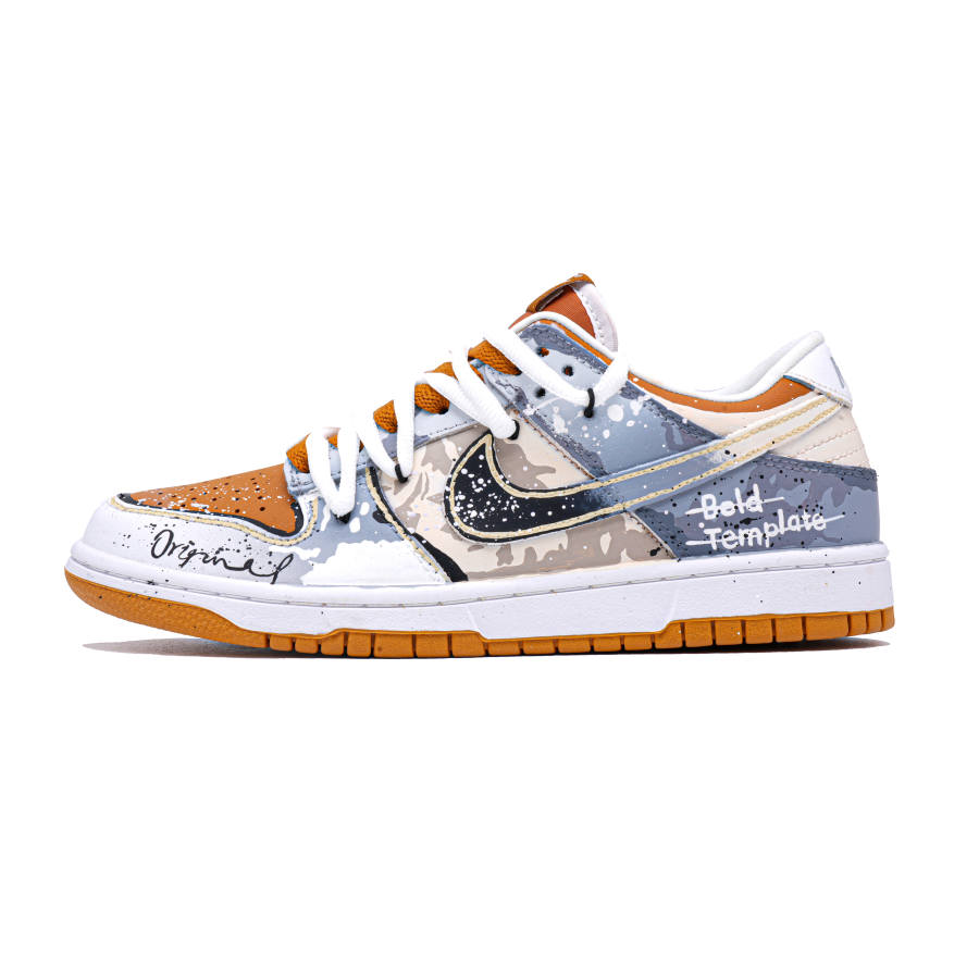 Nike Nike Dunk Eye Catching Time Slip Resistant Cushioning Slip Resistant Cushioning Low top Skateboard Shoes Men's