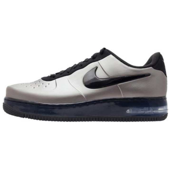 Nike Nike Air Force 1 Slip Resistant Slip Resistant Low top Skateboard Shoes Men's Silver Gray