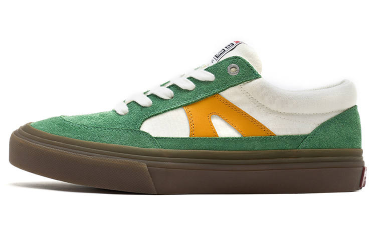 Vision Street Wear Stick Low top Skateboard Shoes Unisex Light Gray Green Ginger Yellow Multicolor
