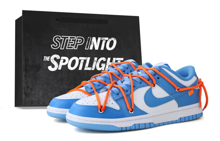 Nike Nike Dunk Abrasion Resistant Abrasion Resistant Low top Skateboard Shoes Unisex Carolina Blue