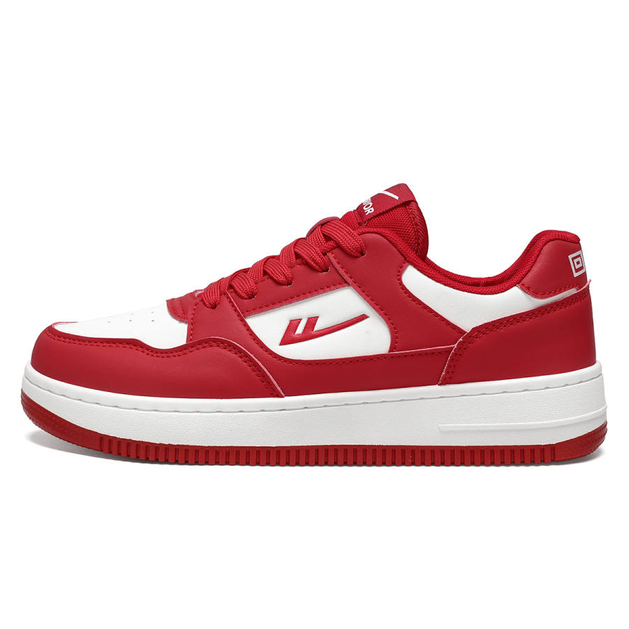 Warrior Air Force 1, Puffy Shoes Low top Skateboard Shoes Unisex China Red