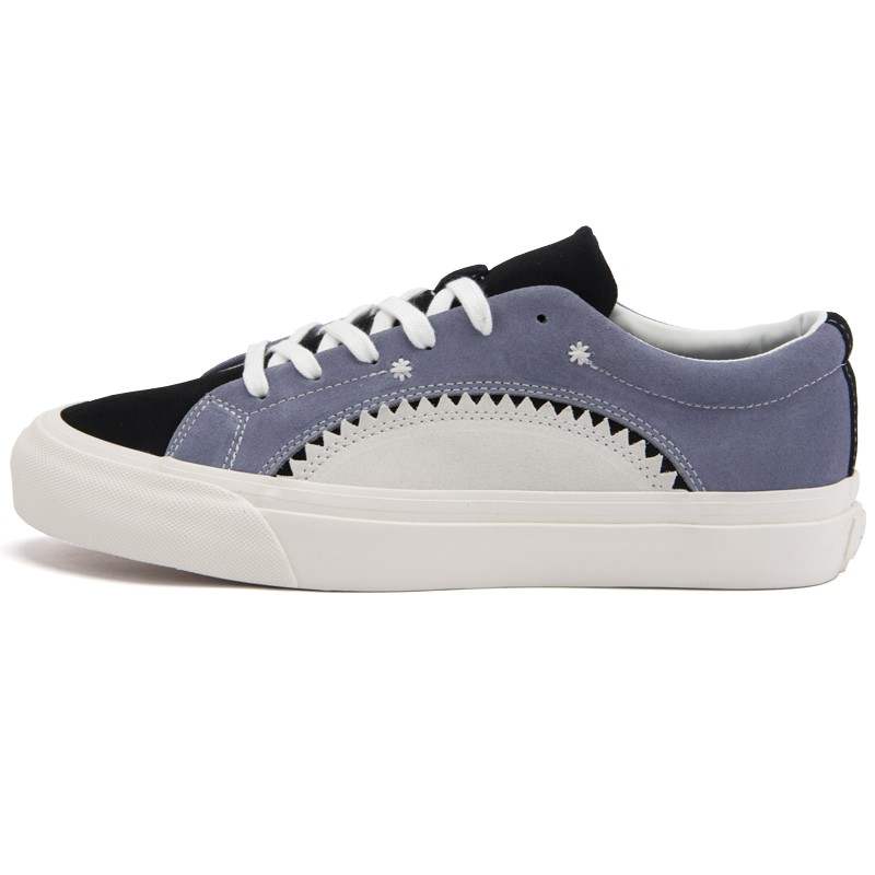 WANSWER Slip Resistant Abrasion Resistant Slip Resistant Abrasion Resistant Low top Skateboard Shoes Unisex White Gray