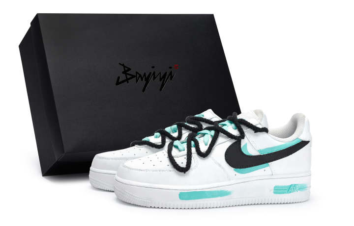 Nike Nike Air Force 1 811 Manufacturing, Rolling Sky, Special Shoe Box Low top Skateboard Shoes Women's