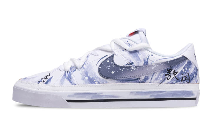 Nike Nike Court Legacy Sage Dragon King Low top Skateboard Shoes Men's Light Purple