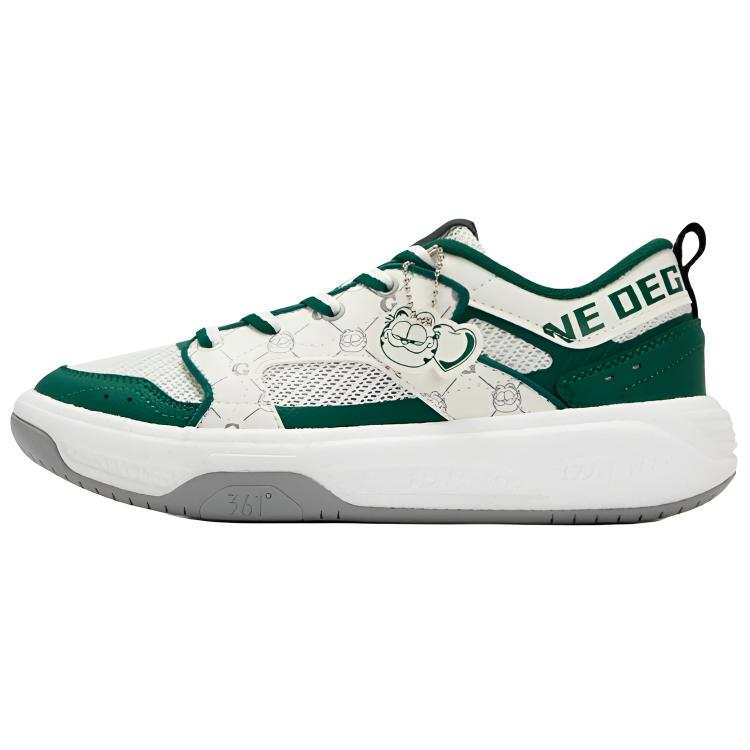 361° Abrasion Resistant Breathable Low top Skateboard Shoes Women's Green