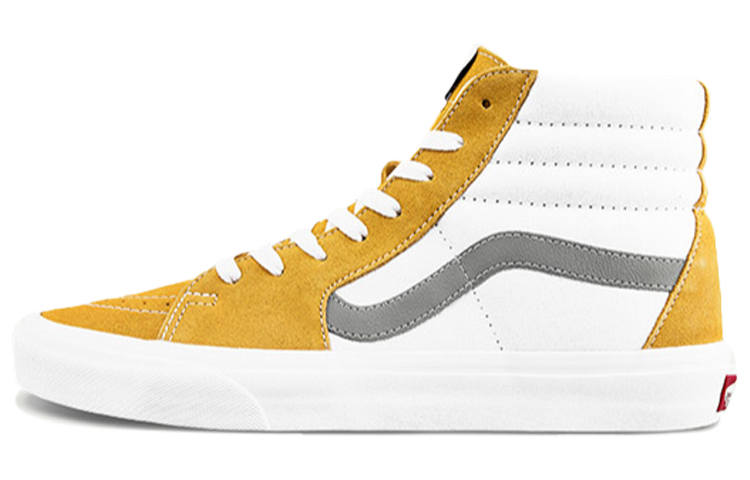Vans Vans SK8 HI White Yellow Unisex 'White Yellow'