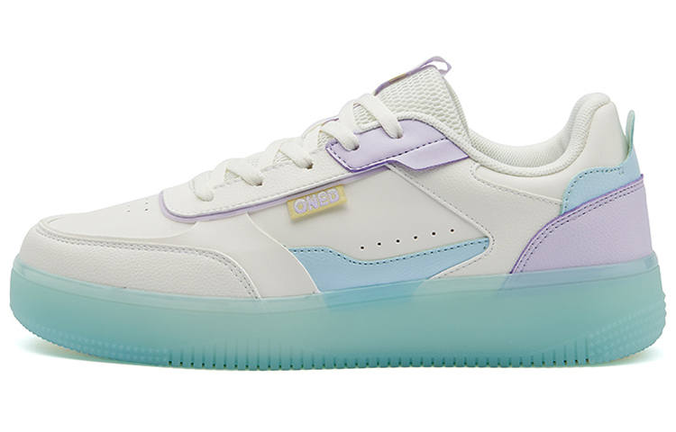 361° Breathable Low top Skateboard Shoes Women's White Blue