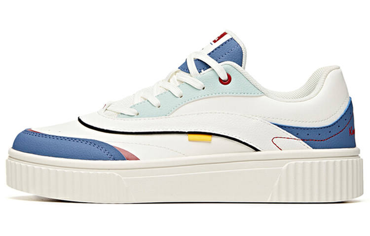 Anta Life Collection Casual Low top Skateboard Shoes Women's White Blue