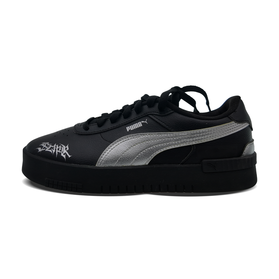 PUMA JOLA Abrasion Resistant Low top Skateboard Shoes Unisex Black