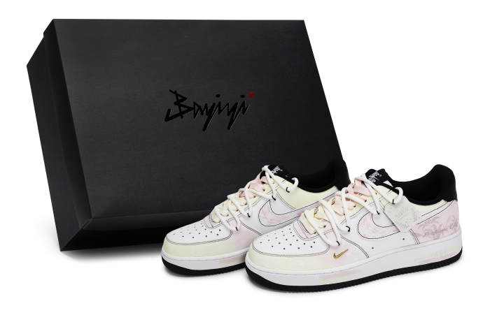 Nike Nike Air Force 1 811 Manufacturing, Perfume Lily, Special Shoe Box Lightweight Low top Skateboard Shoes