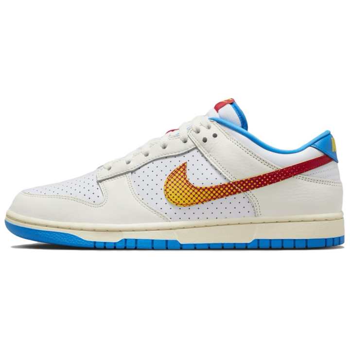 Nike Nike Dunk Low top Skateboard Shoes Unisex White Blue