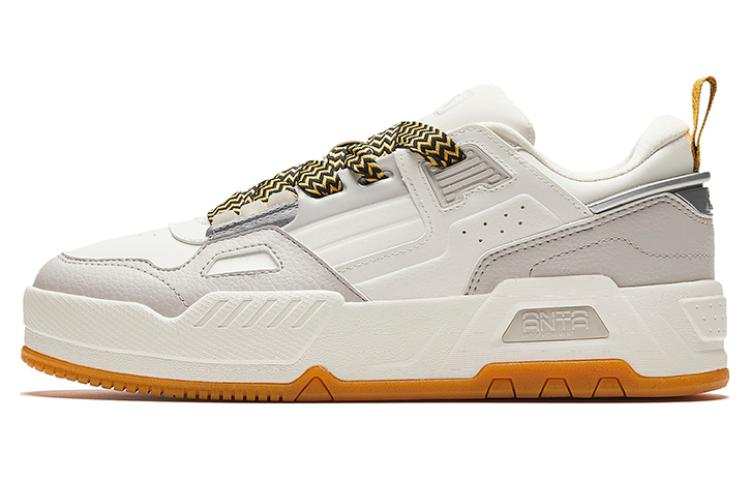 Anta Platform Low top Skateboard Shoes Men's White Gray