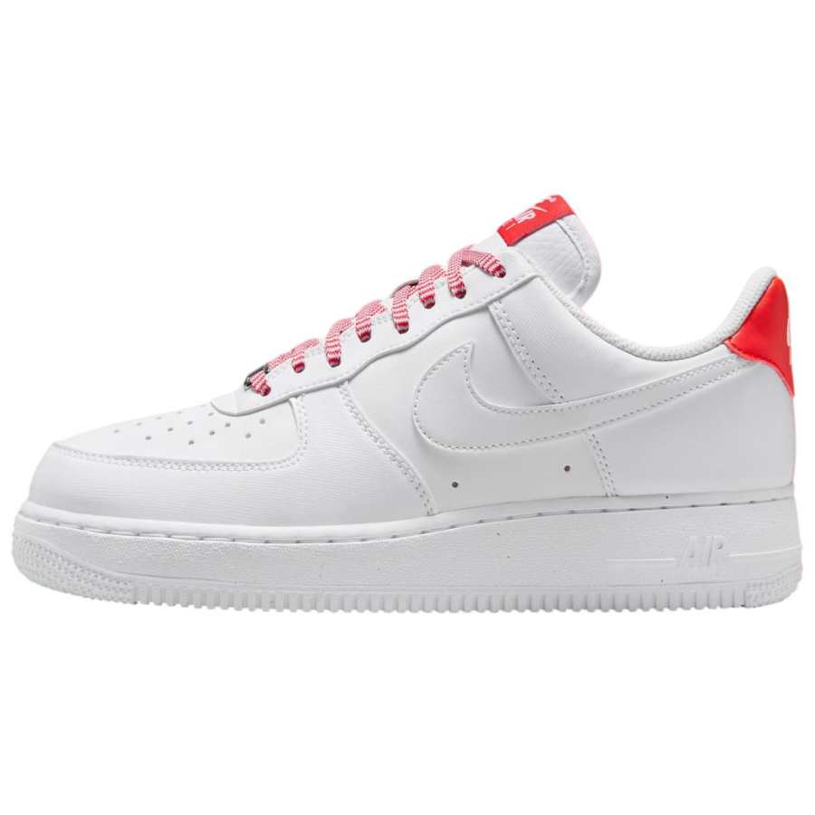 Nike Nike Air Force 1 Low '07 White Pink Foam Metallic Silver Light Crimson Women's