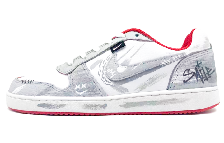 Nike Nike EBERNON Low top Skateboard Shoes Men's Shadow Gray
