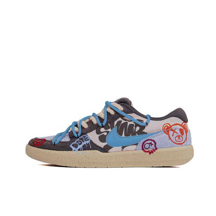 Nike Nike SB Force 58 Canvas Abrasion Resistant Abrasion Resistant Low top Skateboard Shoes Men's