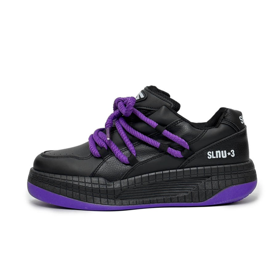 SLnU★3 Coverage Slip Resistant Cushioning Abrasion Resistant Height Increasing Low top Skateboard Shoes Men's