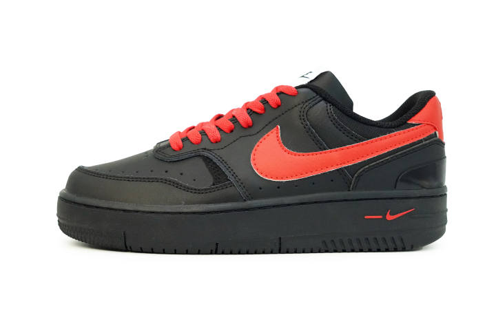 Nike Nike Gamma Force Slip Resistant Abrasion Resistant Low top Skateboard Shoes Women's Black Red