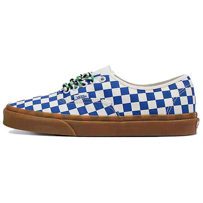 Vans Authentic Vans 'Checkerboard - Blue Gum Braided Laces'