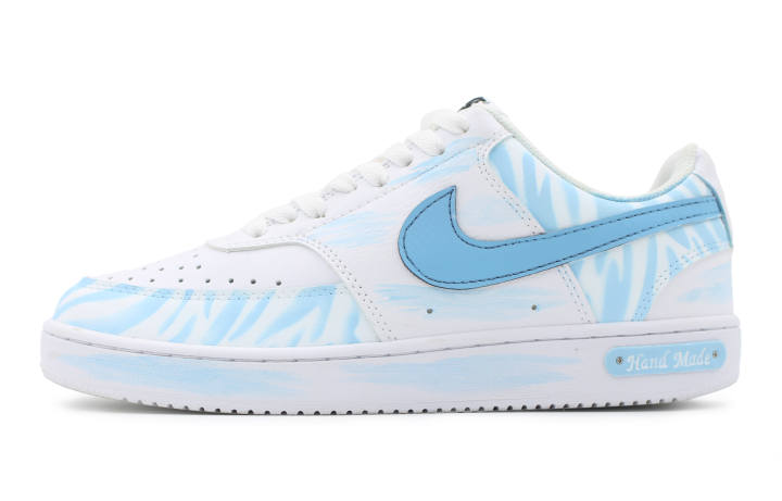 Nike Nike Court Linshen Mist Synthetic Leather Slip Resistant, Abrasion Resistant, Lightweight Low top Skateboard Shoes
