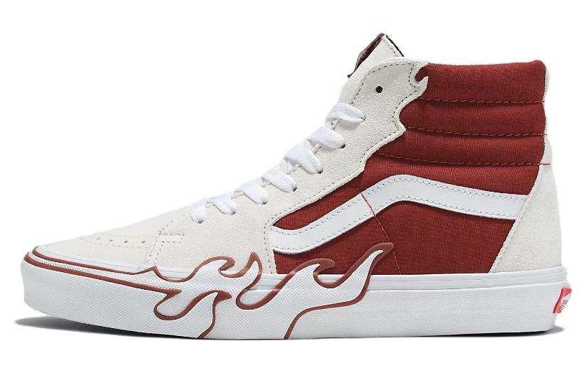 Vans Sk8 Vans-Hi 'Flame - White Tawny Port'