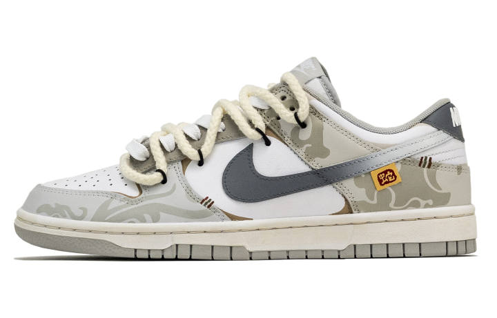 Nike Nike Dunk Low top Skateboard Shoes Men's Beige