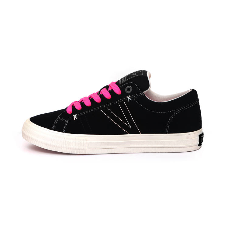 X-JIMSUN X JIMSUN Low top Vulcanized Skateboard Shoes Unisex Original Black
