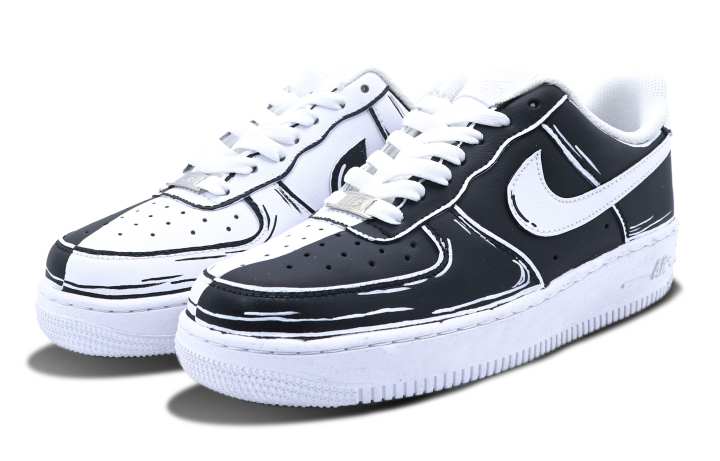 Nike Nike Air Force 1 Slip Resistant Cushioning Low top Skateboard Shoes Men's White
