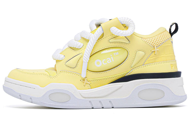 Ocai Pokemon x Ocai Low top Skateboard Shoes Unisex Pikachu Yellow