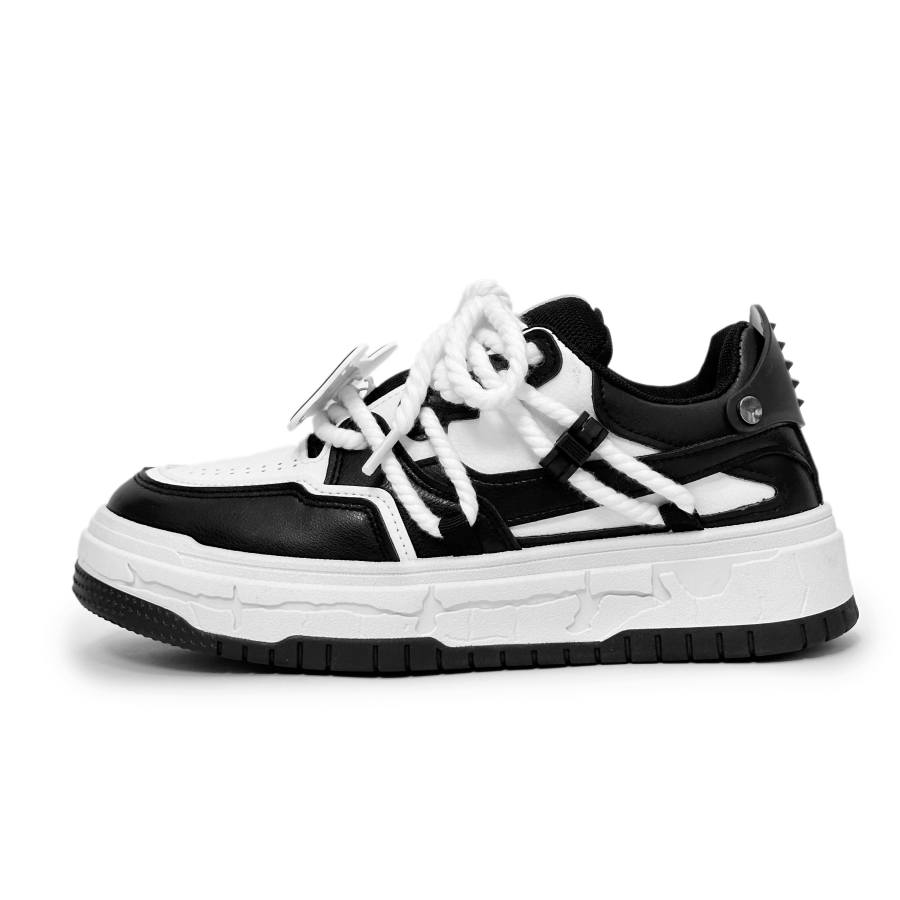 SLnU★3 Slip Resistant, Abrasion Resistant, Lightweight Low top Skateboard Shoes Men's