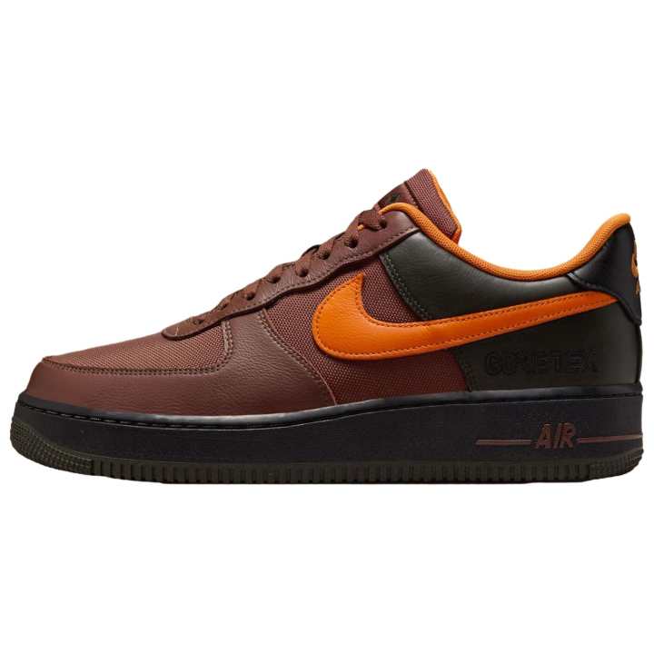 Nike Nike Air Force 1 Low Gore Tex Classic And Versatile Slip Resistant Cushioning Abrasion Resistant Breathable Low top