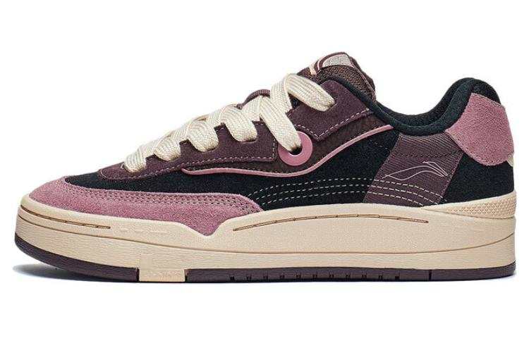 Li-Ning Li Ning GOS 2000 Cushioning, Wear Resistant Low top Skateboard Shoes Women's Black Purple