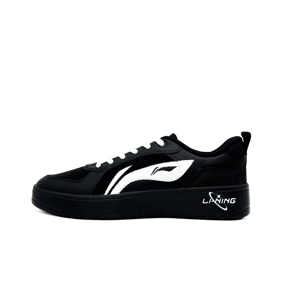 Li-Ning Li Ning Wheat Age Abrasion Resistant Breathable Height Increasing Low top Skateboard Shoes Men's