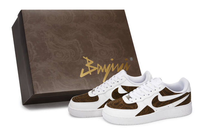 Nike Nike Air Force 1 811 Manufacturing, Pine Wood Cashews, Special Shoe Box Abrasion Resistant Abrasion Resistant Low top