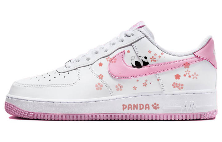 Nike Nike Air Force 1 Skateboard Shoes Men's Low Top White/Pink