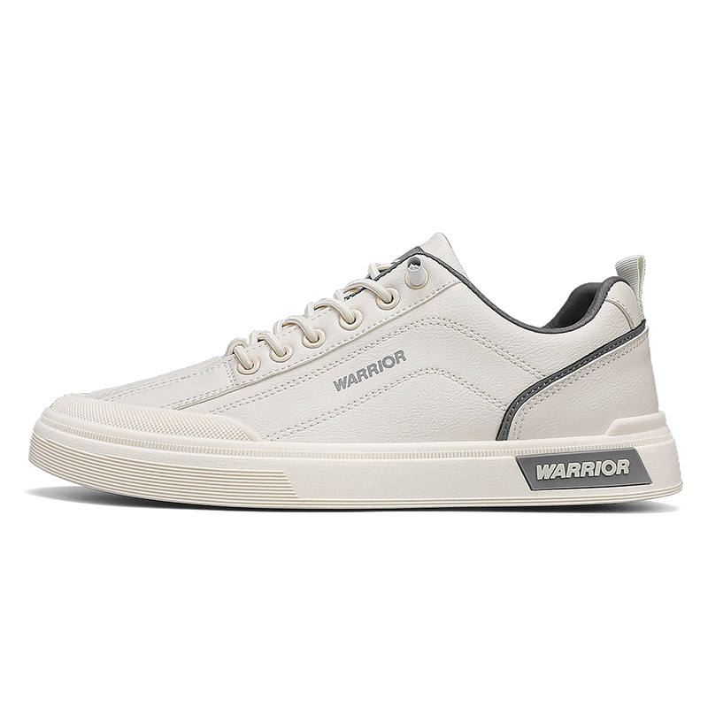 WARRIOR WARRIOR Skateboard Shoes Men's Low Top Gray
