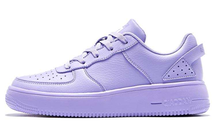 QIAODAN Skateboard Shoes Women's Low Top Purple